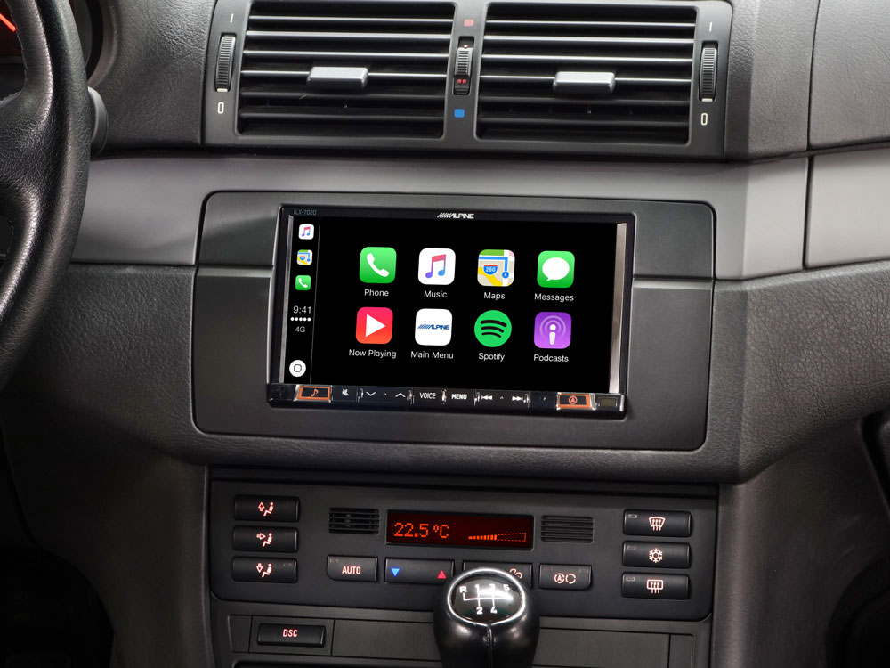 BMW 3 E46 Mobile Media System iLX 702E46 with Apple CarPlay