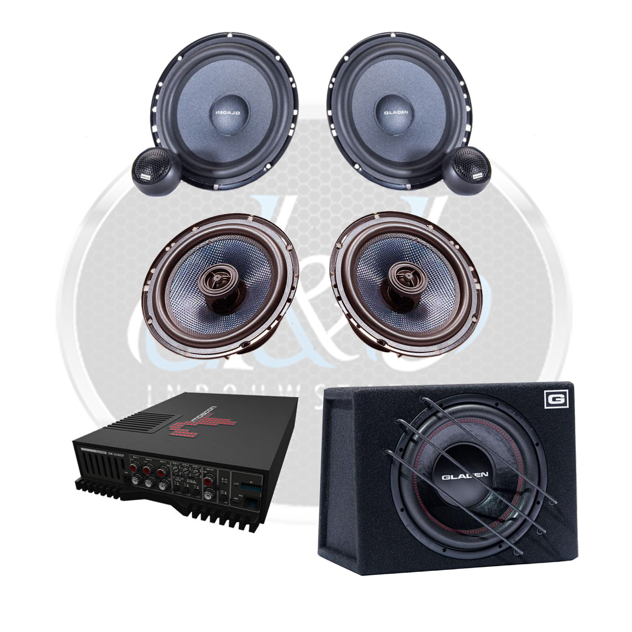 bericht Bowling Vooravond Audio upgrade Peugeot 206 - pakket 7 - D&B Inbouwstation