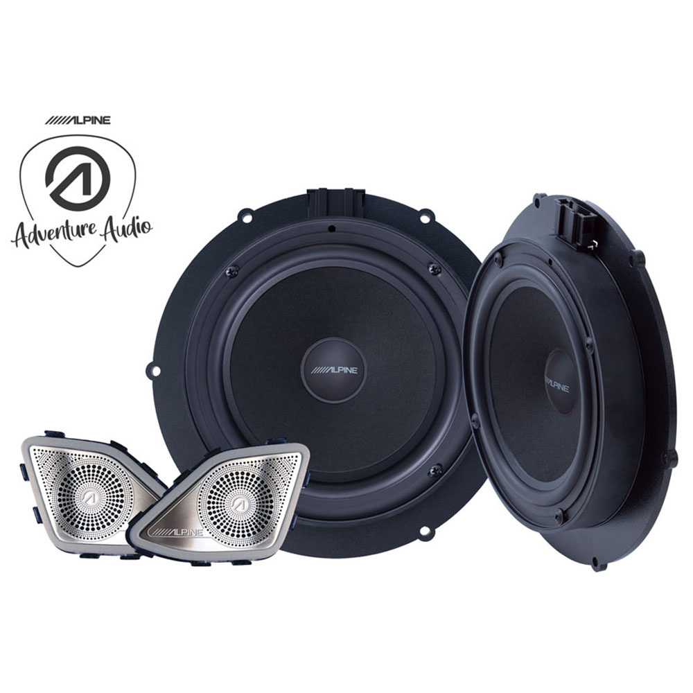 Alpine SPC-106T6 16,5 cm Component Speaker System for Volkswagen T6