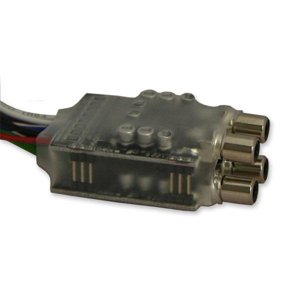 Mosconi HLA DUAL, 4-kanaals H/L converter