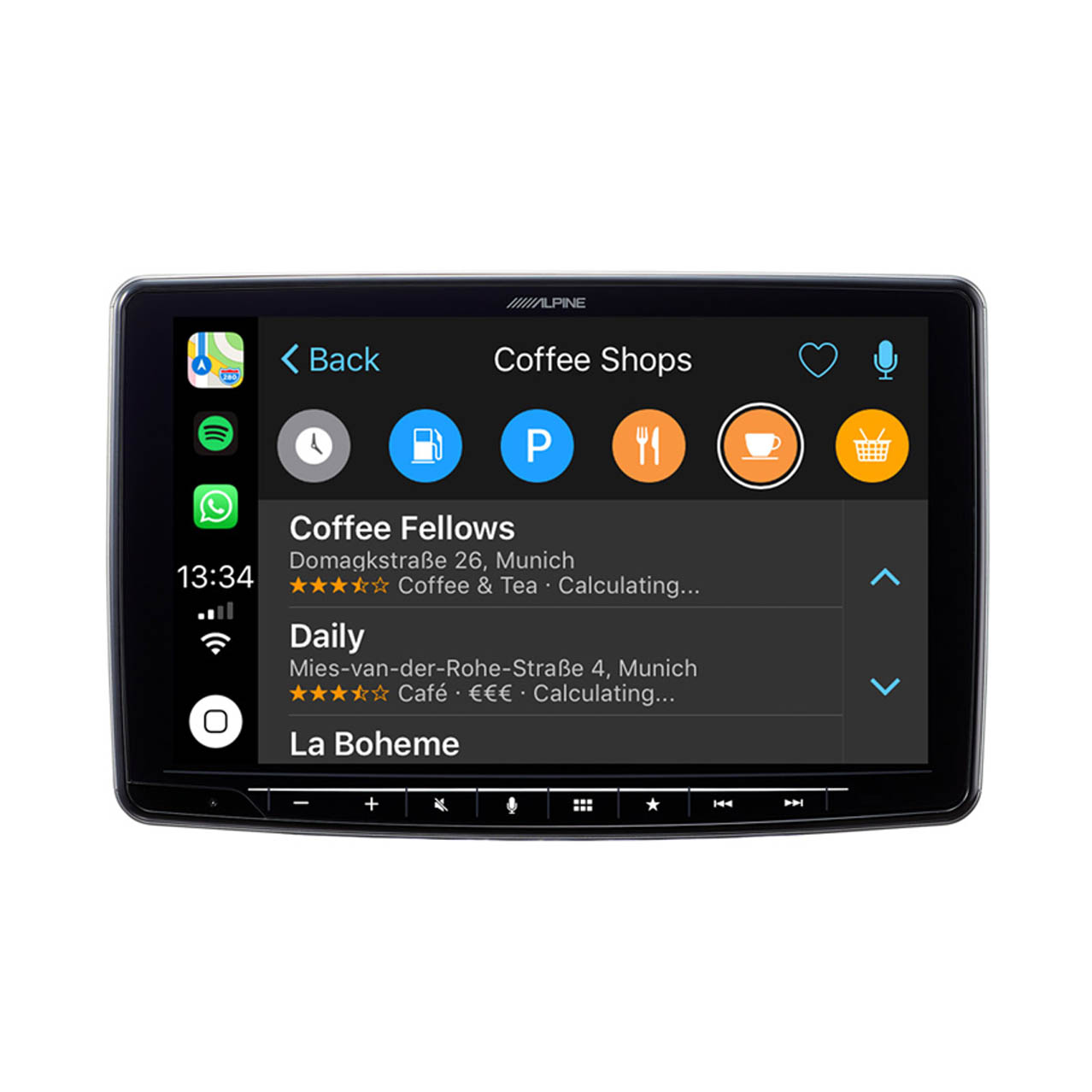 Alpine iLX-F903D radio pasklaar Ford Transit - Afbeelding 2