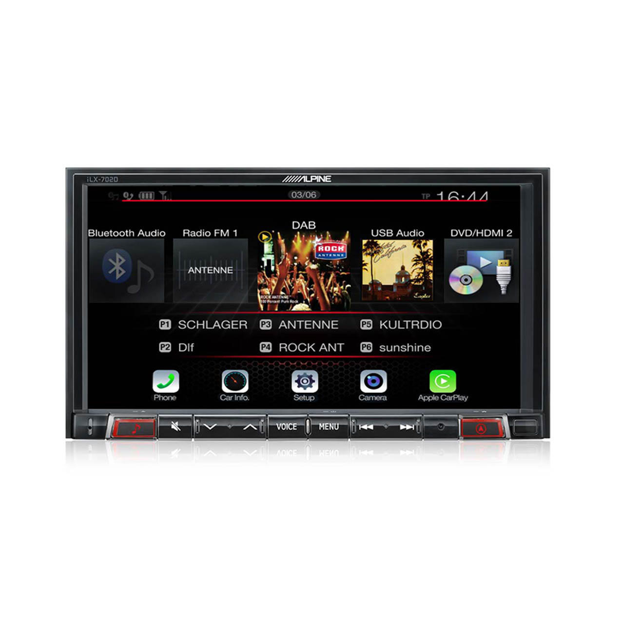 Alpine iLX-702D radio pasklaar Alfa Romeo Mito - Afbeelding 2