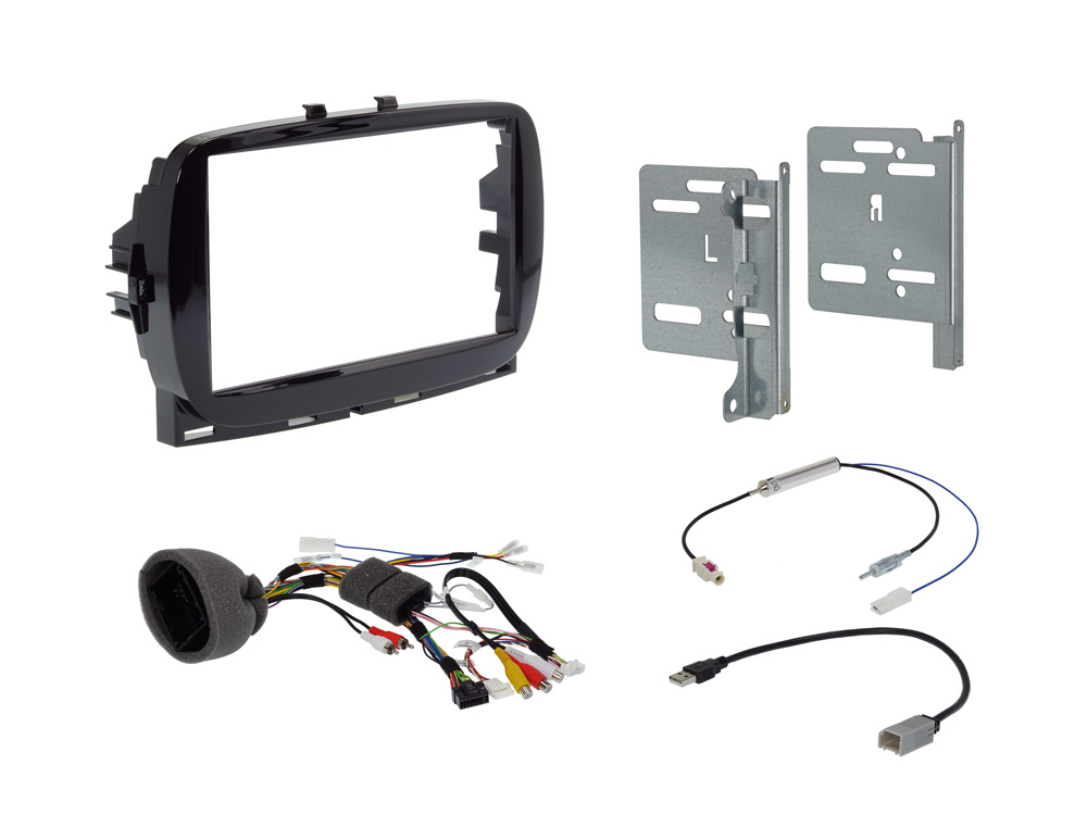 Alpine KIT-7FI-500FL installatiekit voor de Fiat 500/ Abarth - Afbeelding 2