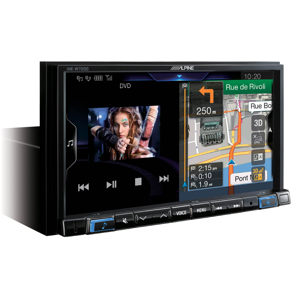 Alpine INE-W720DC voor vrachtwagens en campers - Afbeelding 2