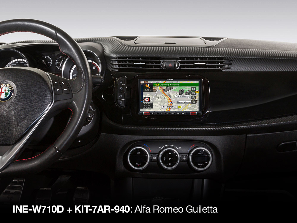 Alpine KIT-7AR-940 installatiekit voor de Alfa Romeo Giulietta - Afbeelding 2