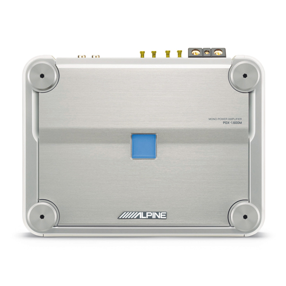 Alpine PDX1.600M D&B Inbouwstation