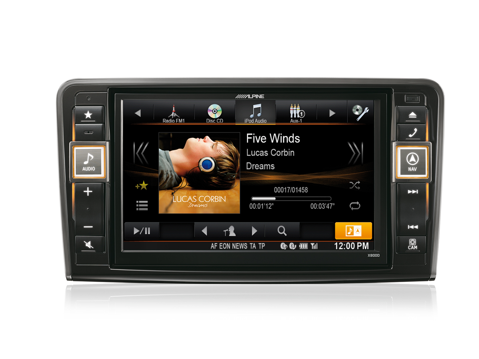 Geavanceerd navigatiesysteem, Alpine Style Product voor de Mercedes-Benz ML en GL. - X800D-ML - Afbeelding 5