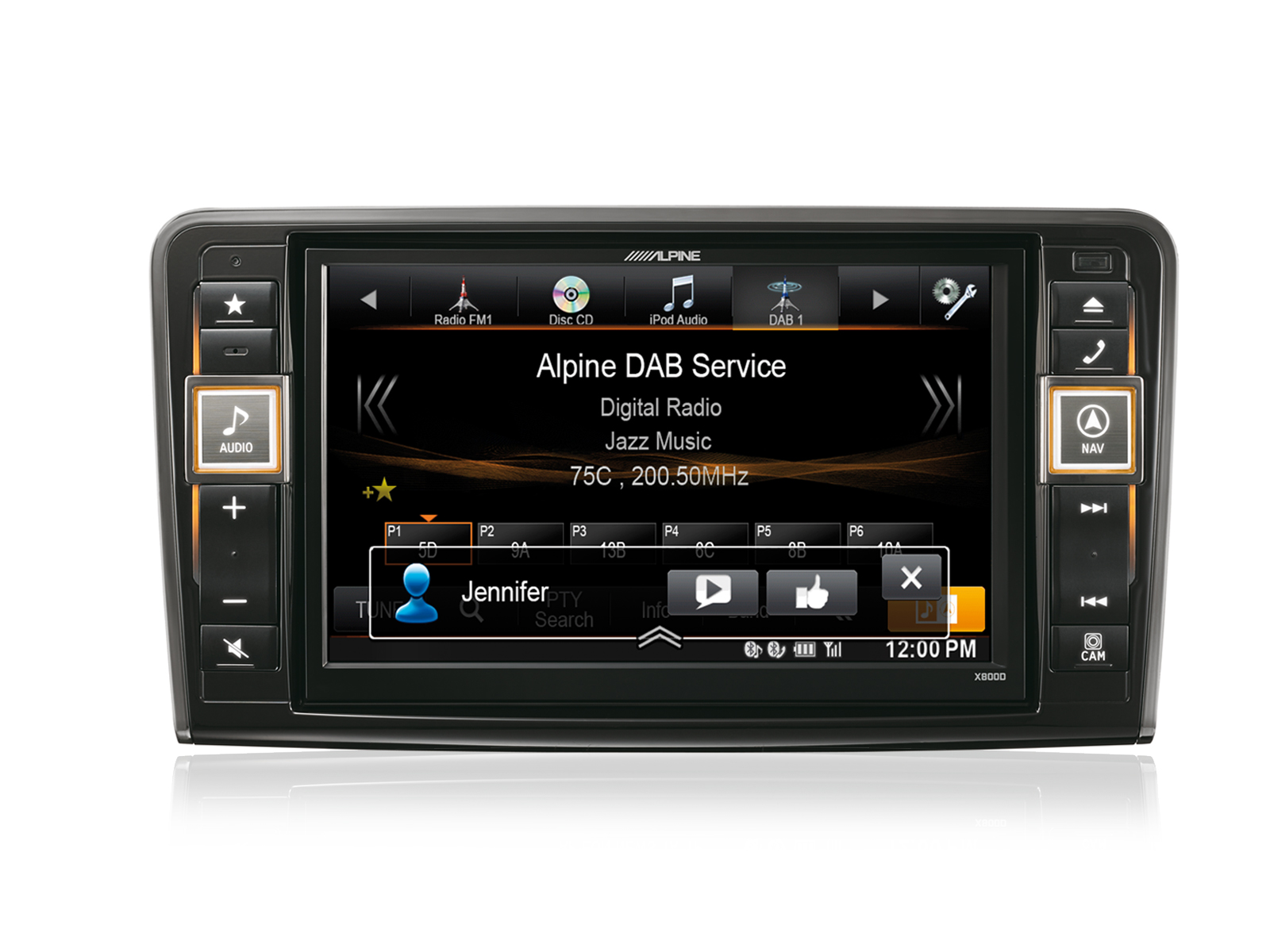 Geavanceerd navigatiesysteem, Alpine Style Product voor de Mercedes-Benz ML en GL. - X800D-ML - Afbeelding 6