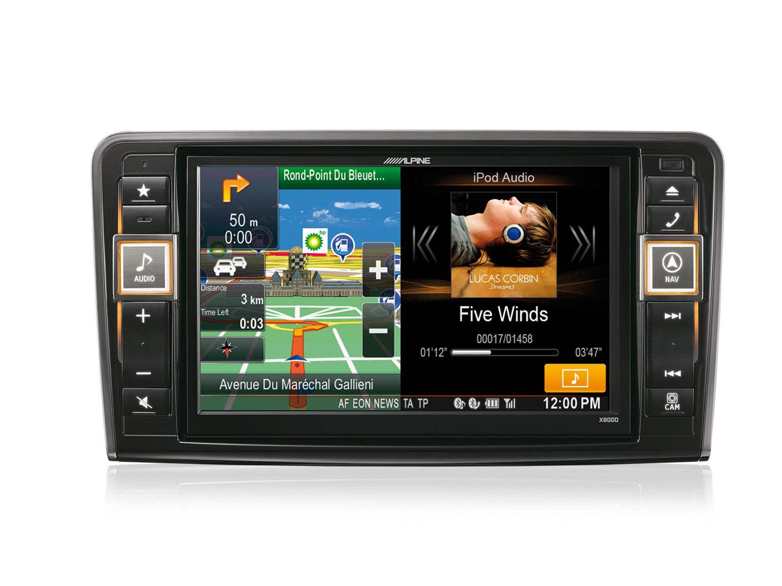 Geavanceerd navigatiesysteem, Alpine Style Product voor de Mercedes-Benz ML en GL. - X800D-ML - Afbeelding 7