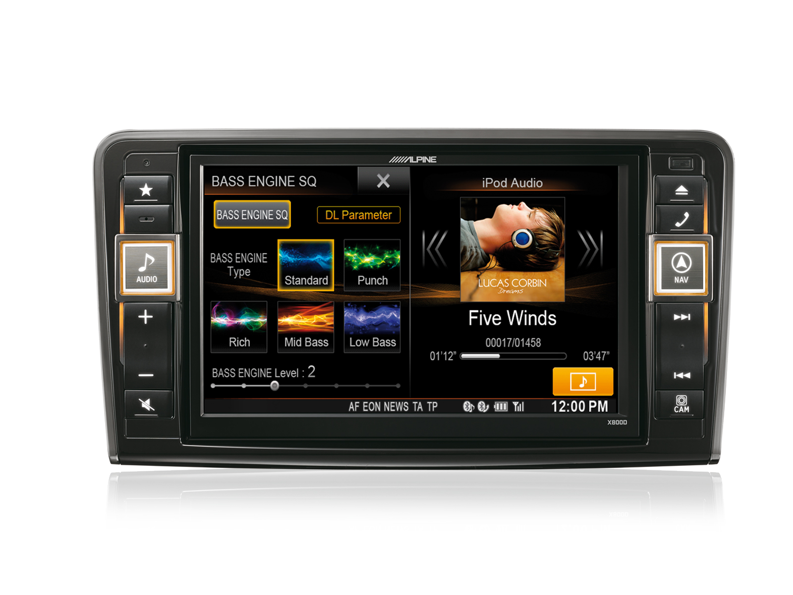 Geavanceerd navigatiesysteem, Alpine Style Product voor de Mercedes-Benz ML en GL. - X800D-ML - Afbeelding 9