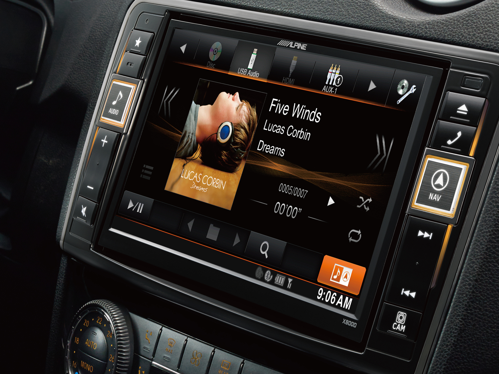 Geavanceerd navigatiesysteem, Alpine Style Product voor de Mercedes-Benz ML en GL. - X800D-ML - Afbeelding 13