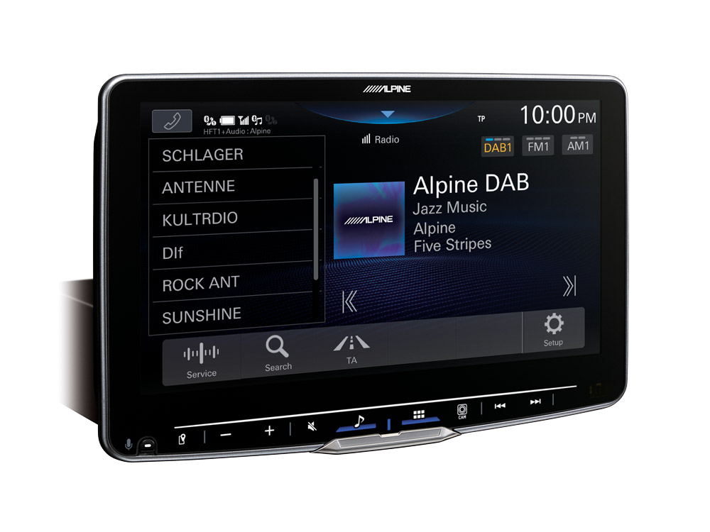 Alpine ILX-F905T6 - 9" Digital media station set voor VW Transporter T6