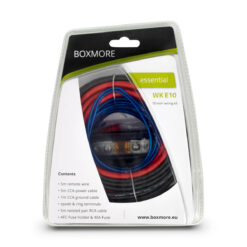 BOXMORE WK E10 -  10mm2 Essentials Kabelset met RCA 500 cm