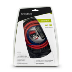 BOXMORE WK E20 -  20mm2 Essentials Kabelset met RCA 500 cm