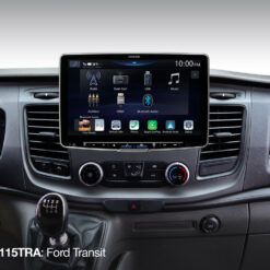 Alternative view of Alpine iLX-F115TRA pasklare radio Ford Transit Custom