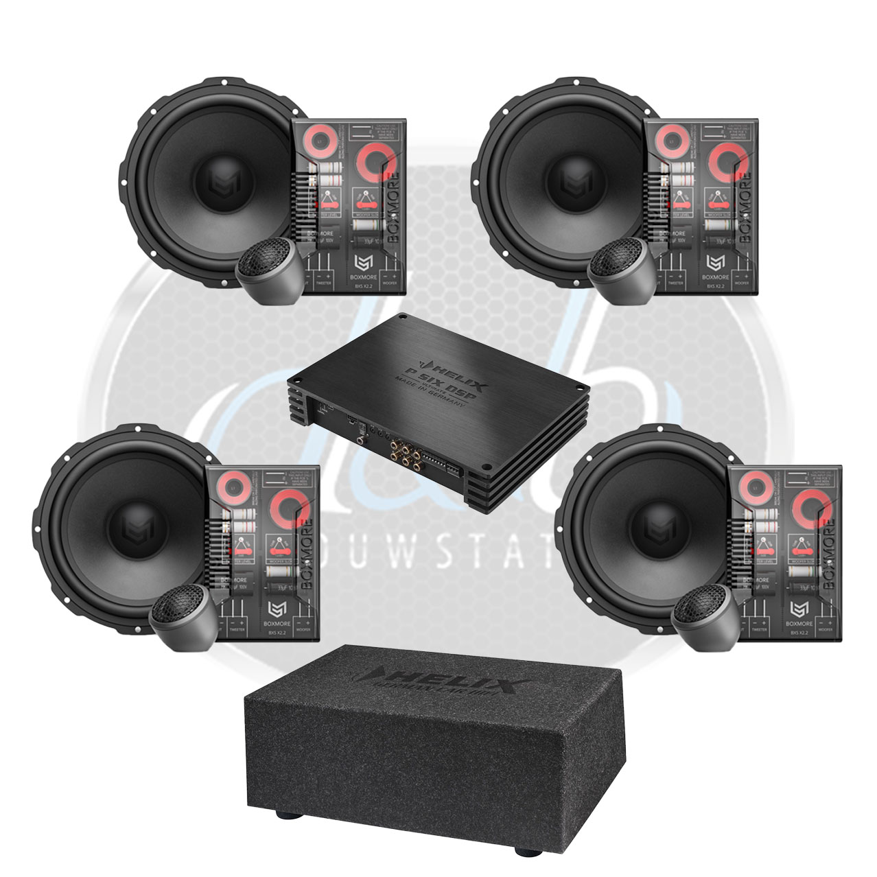 Audio upgrade Lynk & Co 01 - pakket 8