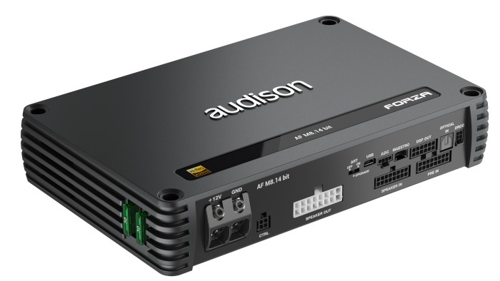 Audison AF M8.14 bit - 8 CH AMPLIFIER WITH 14 CH DSP 8x140Wrms