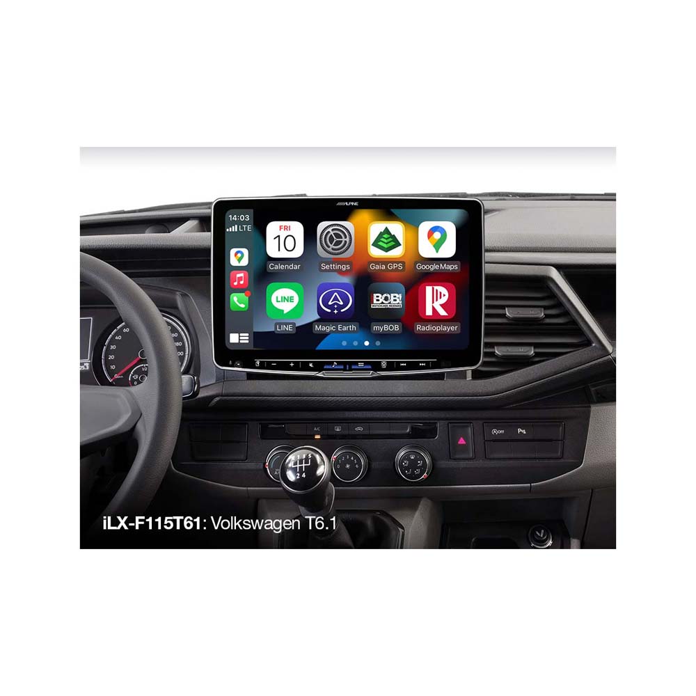 Alpine ILX-F115T61 - 11" Digital media station set voor VW Transporter T6.1