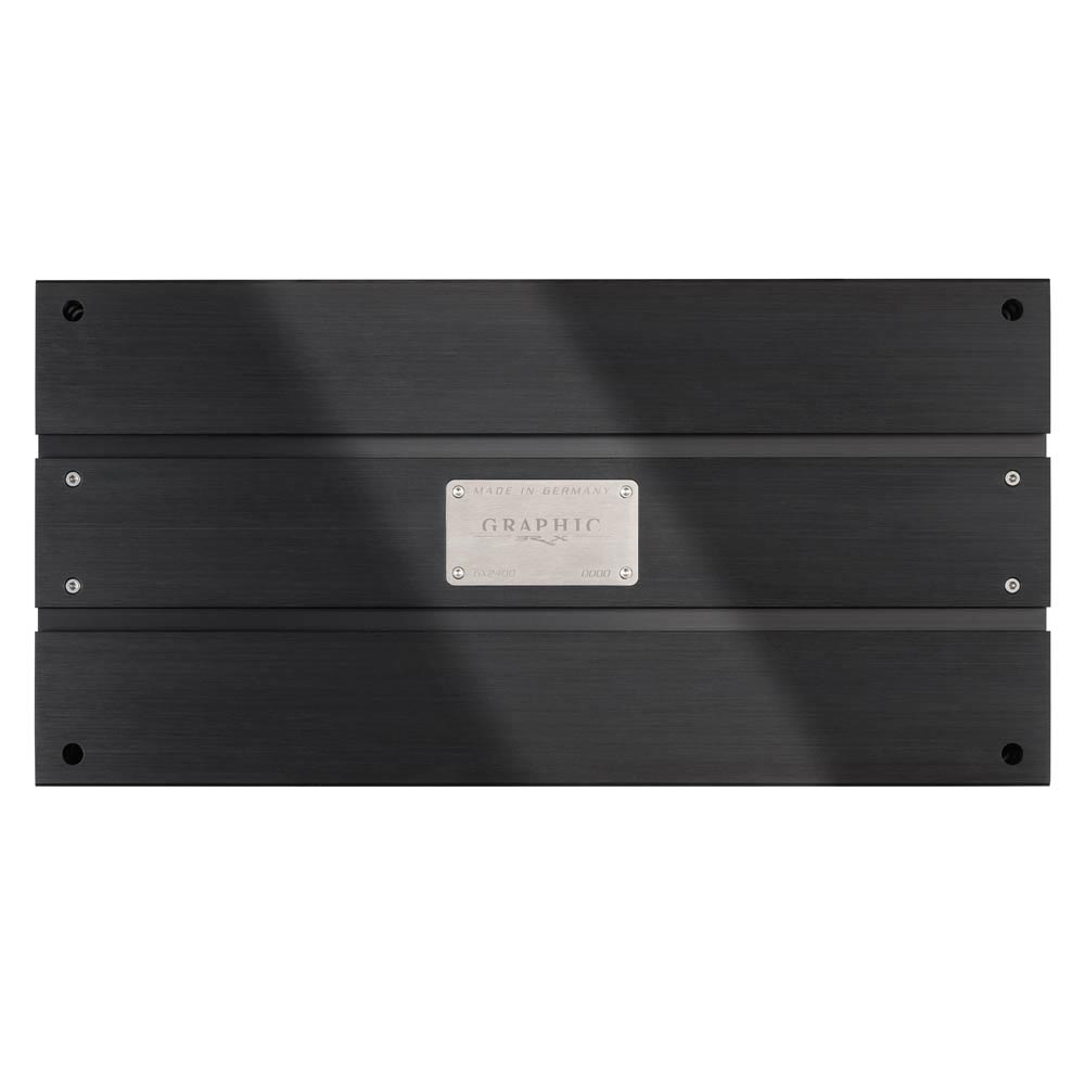 Brax GX2400 - High End 4-kanaals versterker - Zwart Lang - Afbeelding 3