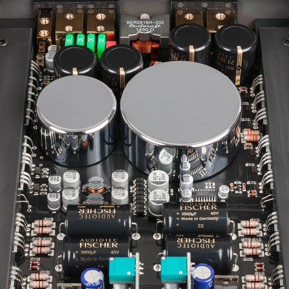 Brax GX2400 - High End 4-kanaals versterker - Zwart Lang - Afbeelding 7