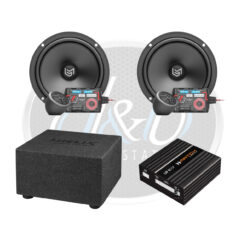 Audio upgrade Fiat Doblo - enkele cabine - pakket 3