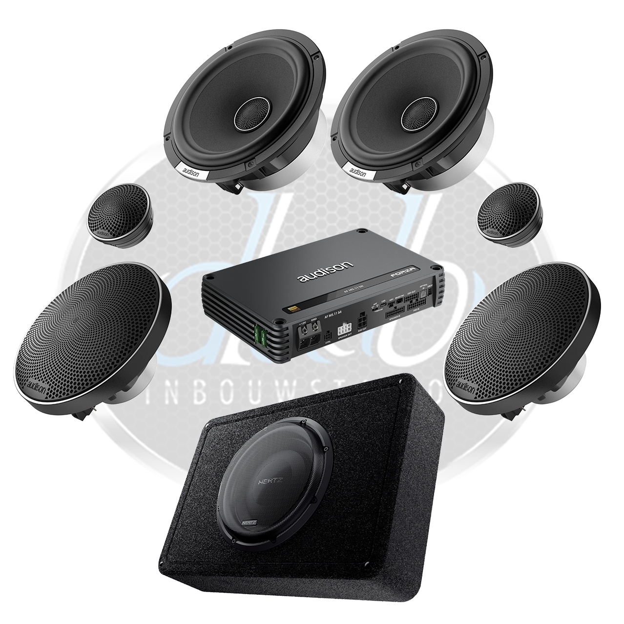 Audio upgrade DSP Audison - 6 speakers