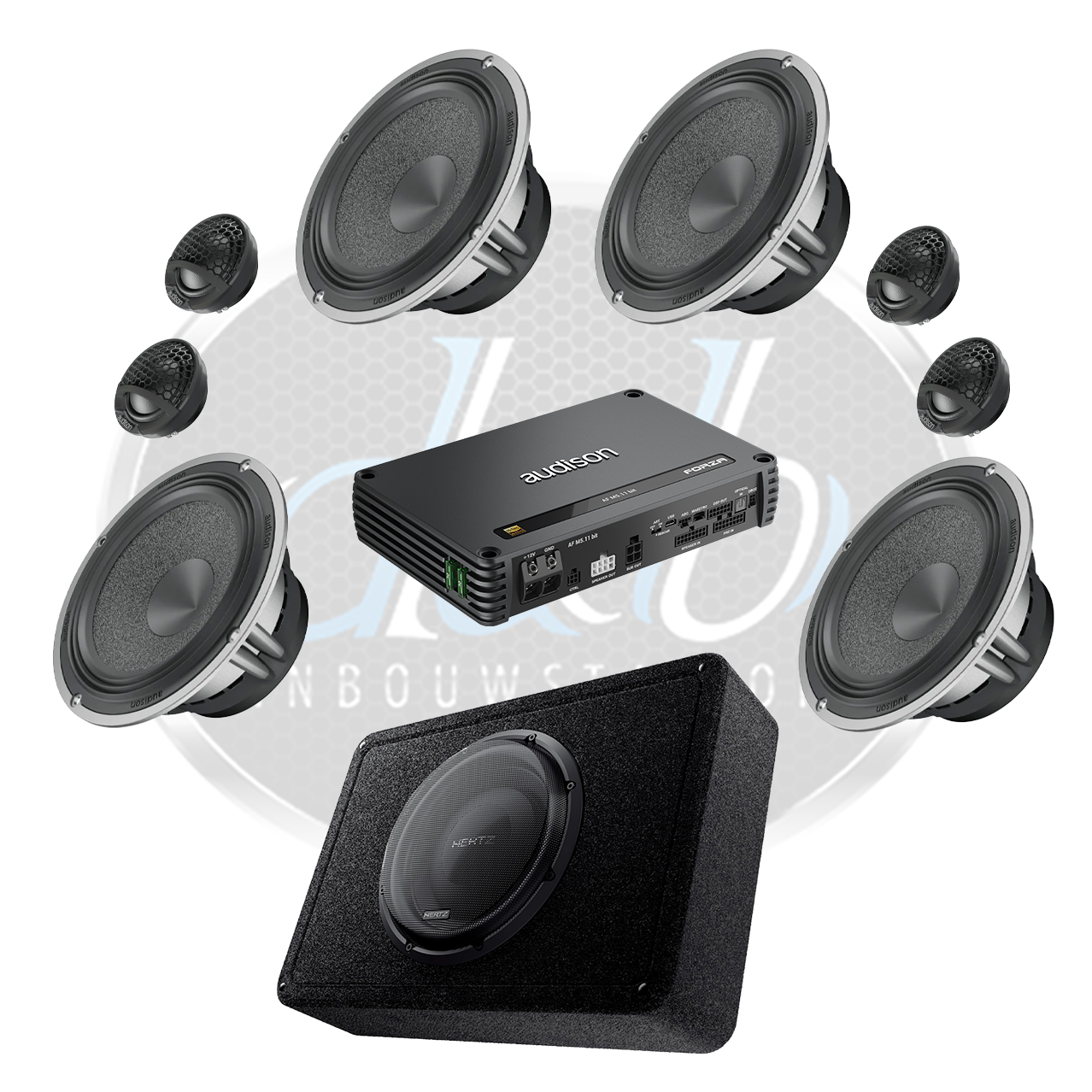 Audio upgrade DSP Audison - 8 speakers