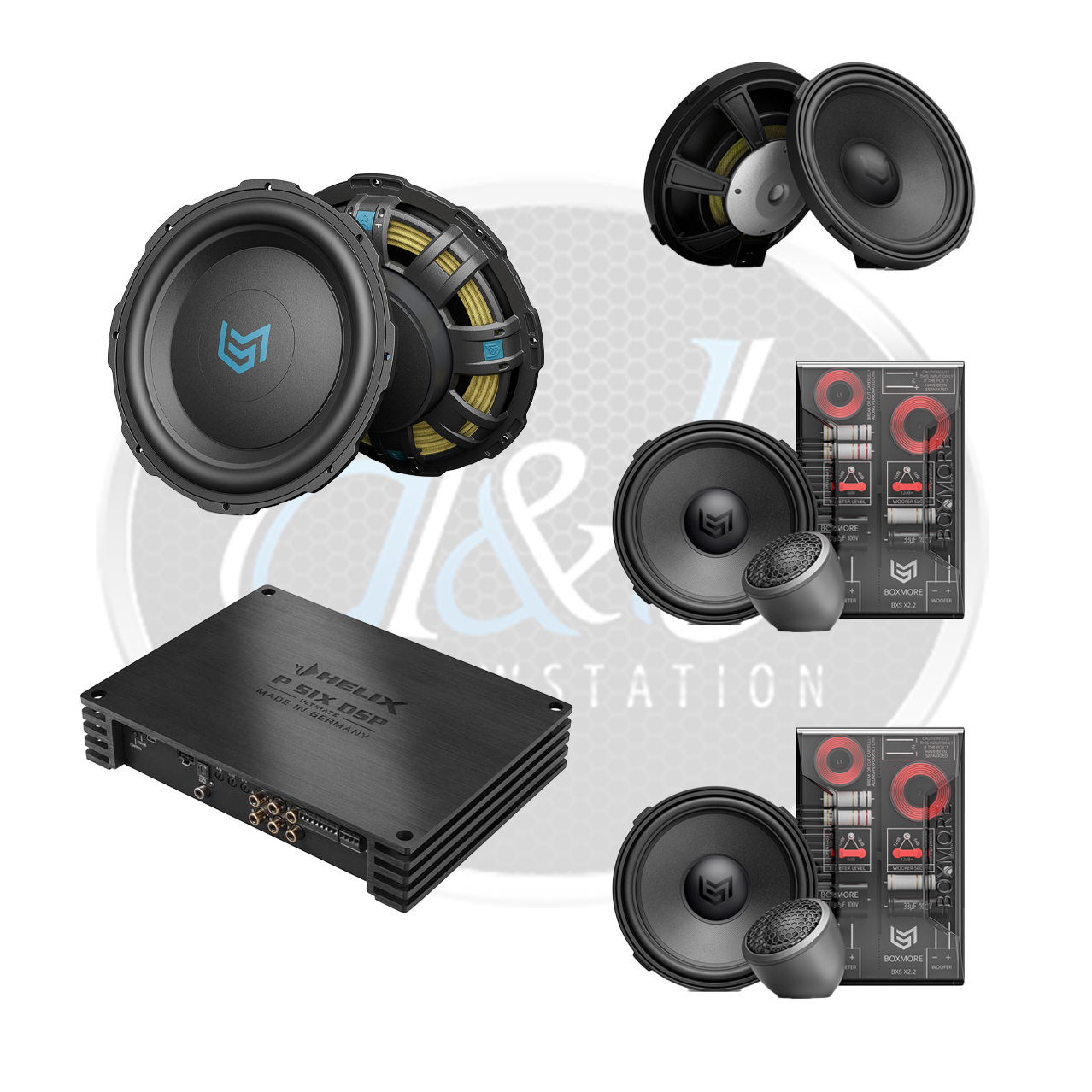 Audio upgrade Mercedes - Boxmore DSP 3D Ultimate