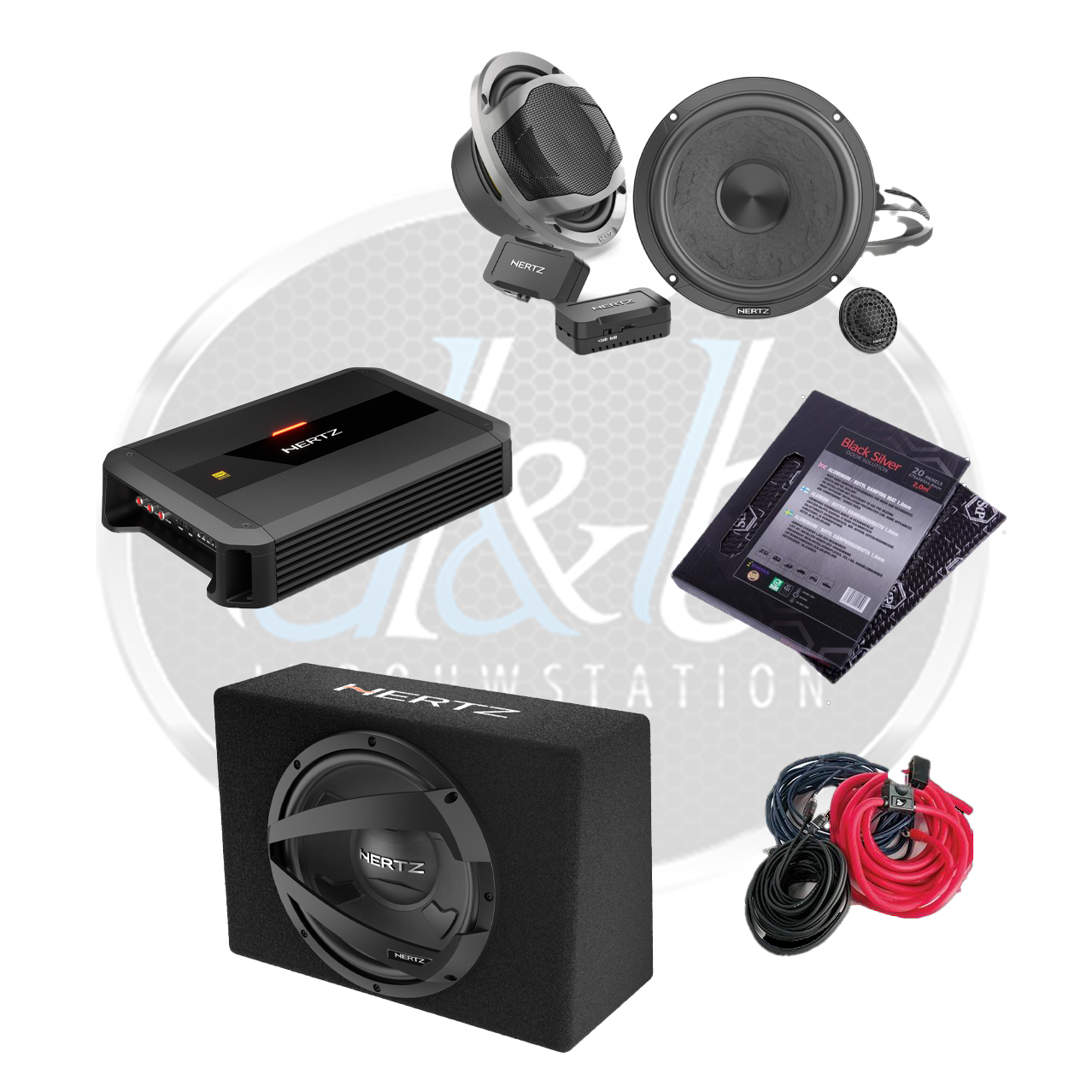 Hertz Doe-Het-Zelf Audio Upgrade - Pakket 2