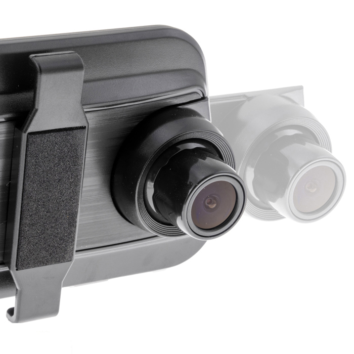 AMPIRE smartphone spiegelmonitor 22,9 cm (9'') met AHD Dashcam en RVC-ingang (AHD) - Afbeelding 3