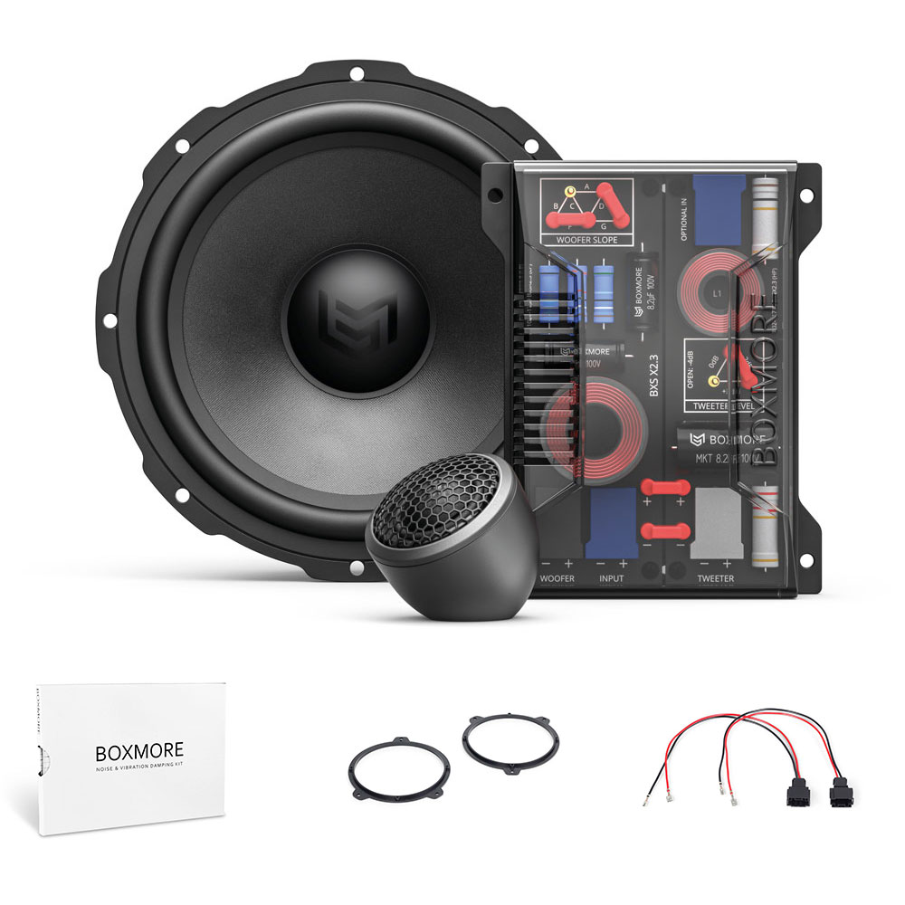 Boxmore Pasklare speakerset voor BMW E46 | PF BXS 165 BMW.1 Specialist