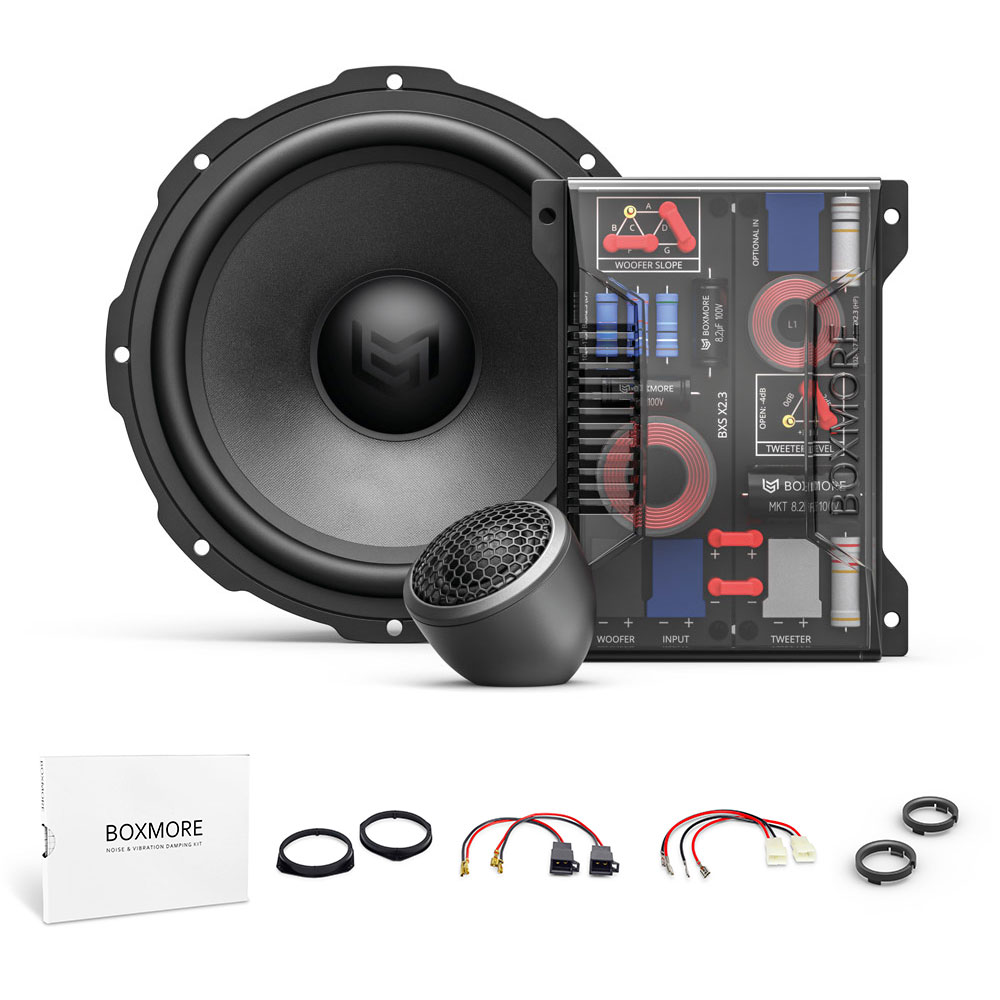 BOXMORE pasklare speakerset voor Fiat, Citroën & Peugeot | PF BXS 165 Fiat.1 BLOX specialist