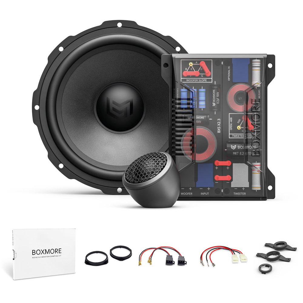 BOXMORE pasklare speakerset voor Fiat, Citroën, Peugeot | PF BXS 165 FIAT.2 BLOX specialist