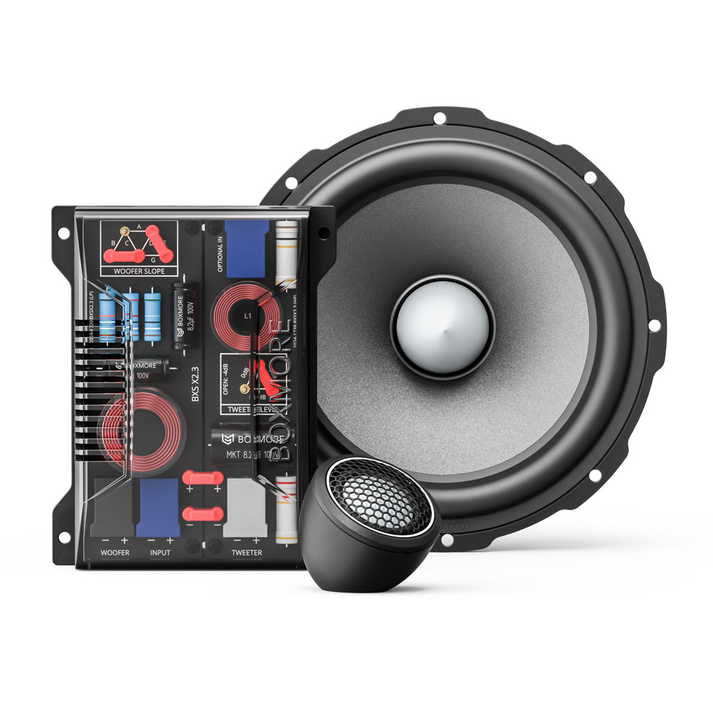 BOXMORE BXA K165 S3.1 - 165mm 2-weg componenten luidsprekerset
