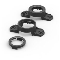 BOXMORE LR25VO.1 - Tweeter Adapter Ringen Volvo (set)